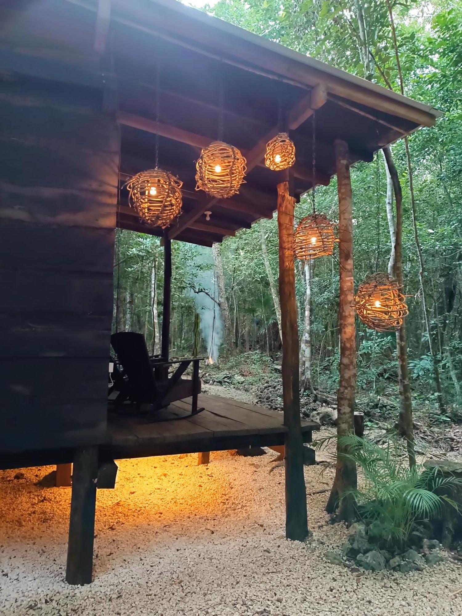 Cheel Lodge & Camping Puerto Morelos Zewnętrze zdjęcie