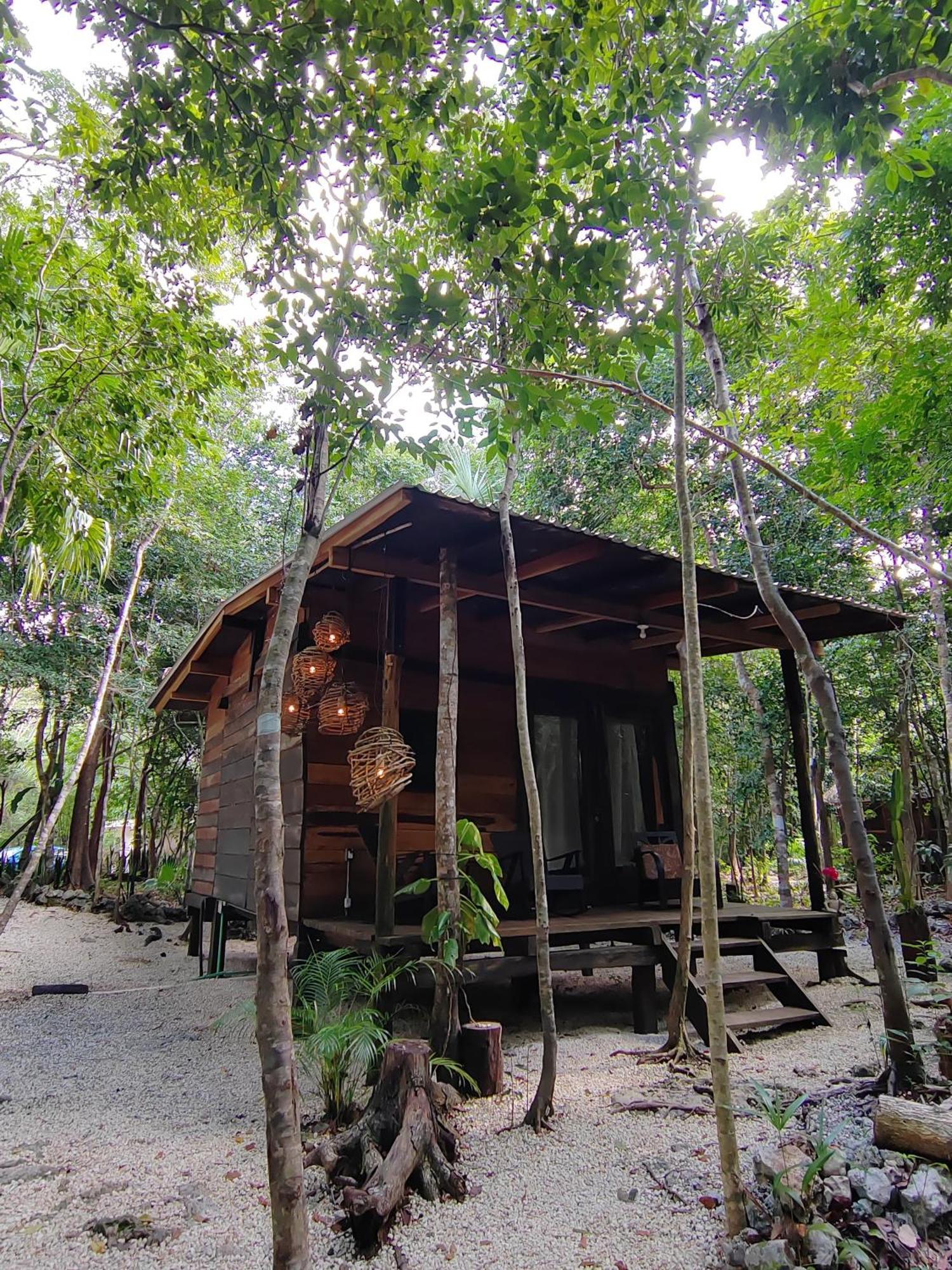 Cheel Lodge & Camping Puerto Morelos Zewnętrze zdjęcie
