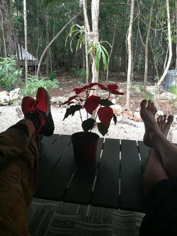 Cheel Lodge & Camping Puerto Morelos Zewnętrze zdjęcie